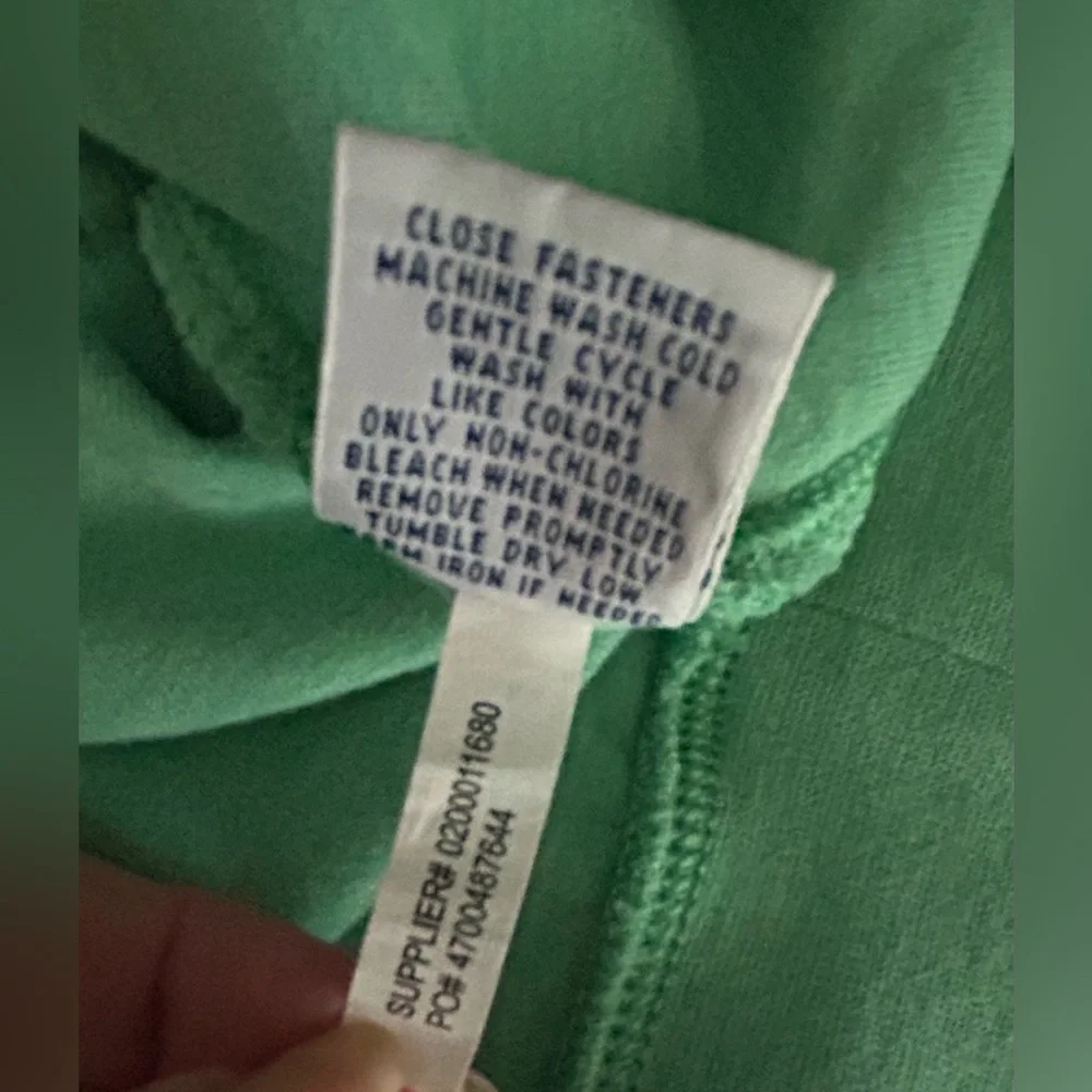 Polo Ralph Lauren 1/4 Zip Mint Green Mock Neck Pullover Sweater Pony Size XL - Picture 9 of 11